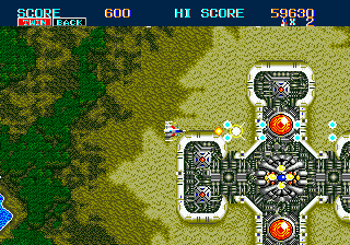 Thunder Force II MD (Japan) In game screenshot